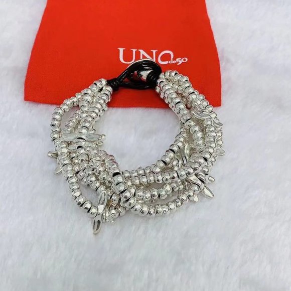 UNO DE 50 BRACELET Silver-Plated - Picture 1 of 4